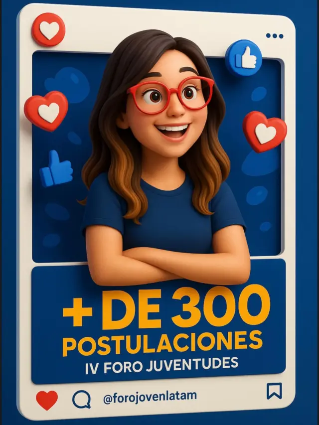 ¡Cerramos postulaciones con más de 300 aplicaciones recibidas!
💥 Son 300 razones para seguir creyendo en las juventudes.
Jóvenes que sueñan con transiciones democráticas sostenibles y una región en paz.

En los próximos días daremos inicio al proceso de selección.

🌎💙 Gracias por confiar en este espacio construido por y para las juventudes.

Atentos a nuestras redes