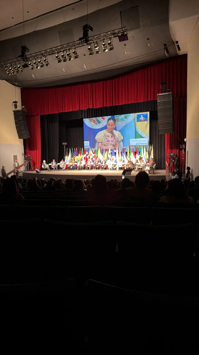Culminamos una semana de incidencia en la Asamblea General de la OEA y el Foro de Sociedad Civil, reafirmando nuestro compromiso con la democracia, los derechos humanos y el fortalecimiento de la participación ciudadana. Seguimos llevando la voz de las juventudes y de quienes aún no pueden alzar la suya.